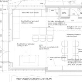Image of architect plans